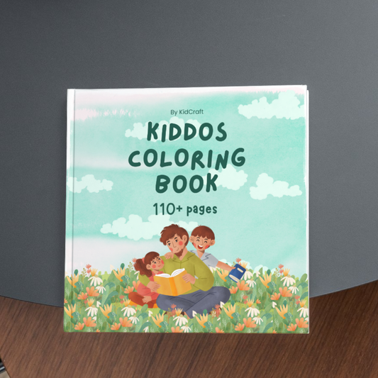 Kiddos Printable Coloring Book | 110+ Pages for Kids
