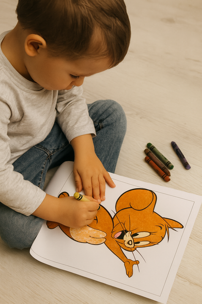 Kiddos Printable Coloring Book | 110+ Pages for Kids