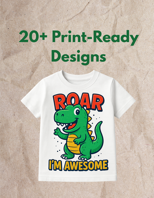 20+ printable T-shirt designs - Bundle